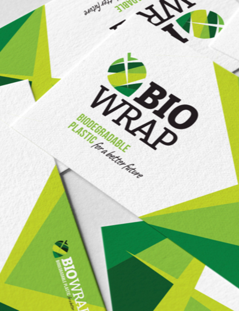 logo brand design biowrap