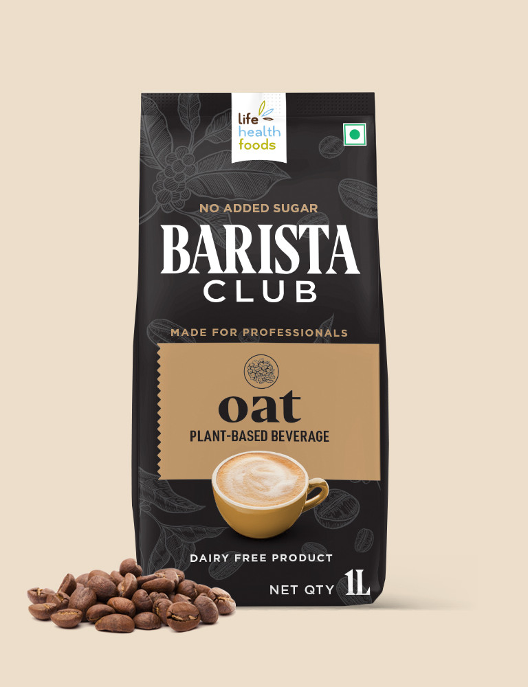 package design life health foods barista club