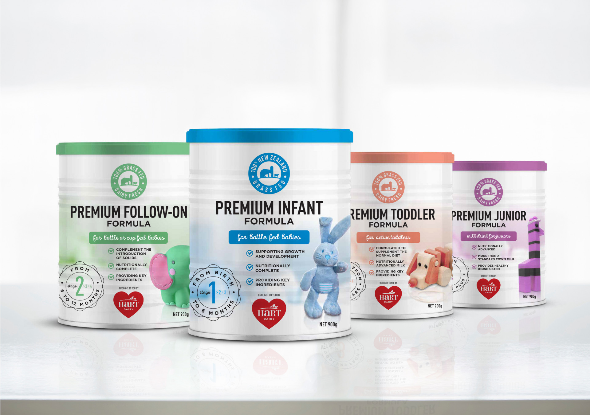 Hart Dairy TOAST Creative Digital Agency